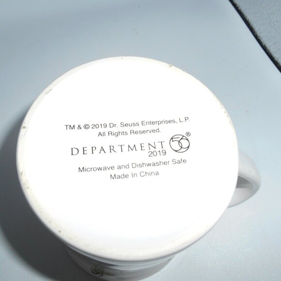 DEPARTMENT 56 2019 THE GRINCH WHOVILLE MUG CUP DR. SEUSS HOLIDAY CHIRSTMAS - Picture 7 of 9